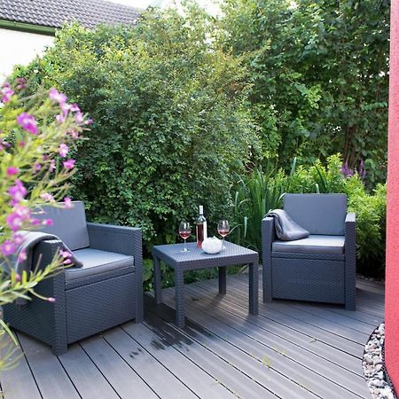 Das Alte Kino In Barth - Das Gartenhaus Bagian luar foto