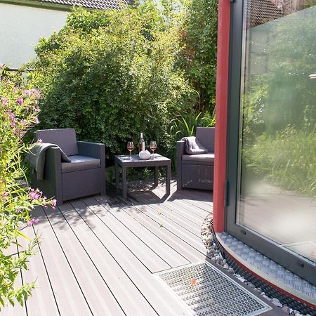 Das Alte Kino In Barth - Das Gartenhaus Bagian luar foto