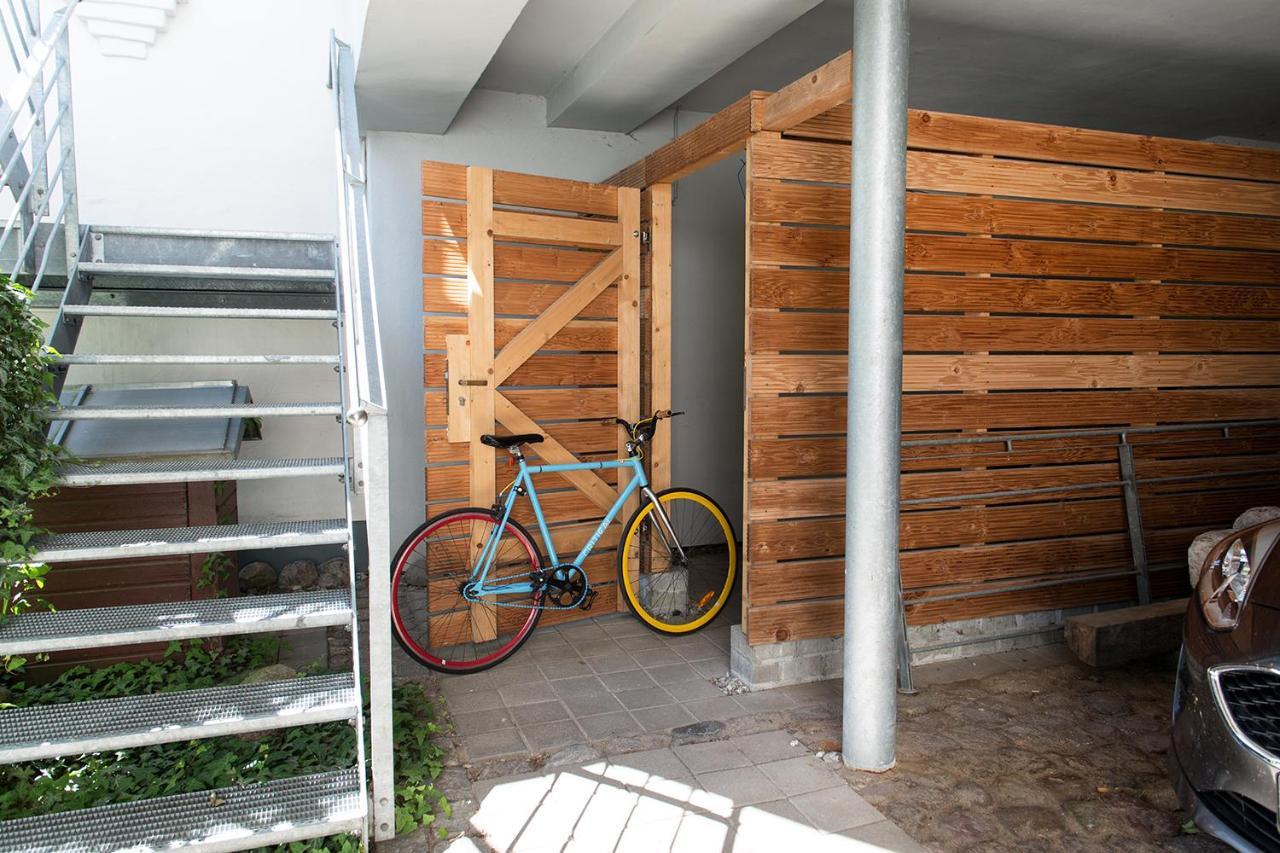 Das Alte Kino In Barth - Das Gartenhaus Bagian luar foto