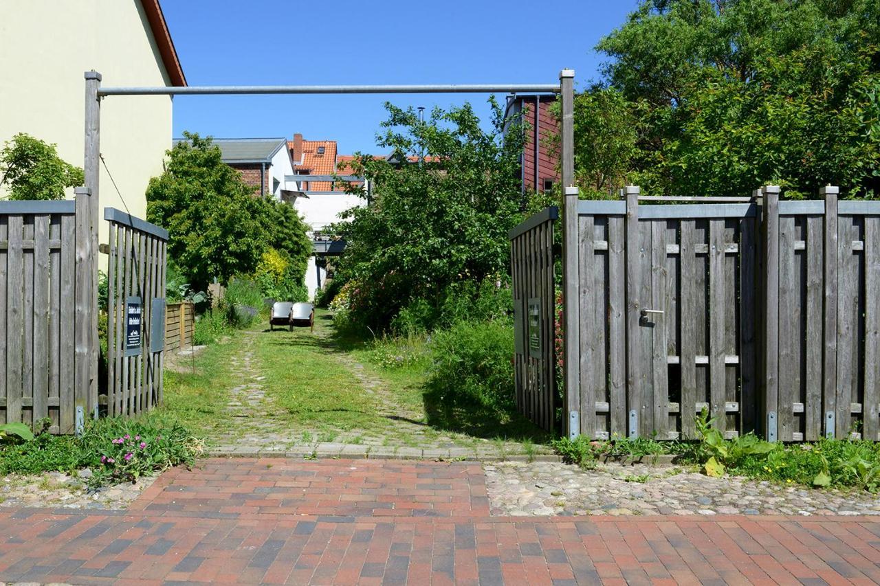 Das Alte Kino In Barth - Das Gartenhaus Bagian luar foto