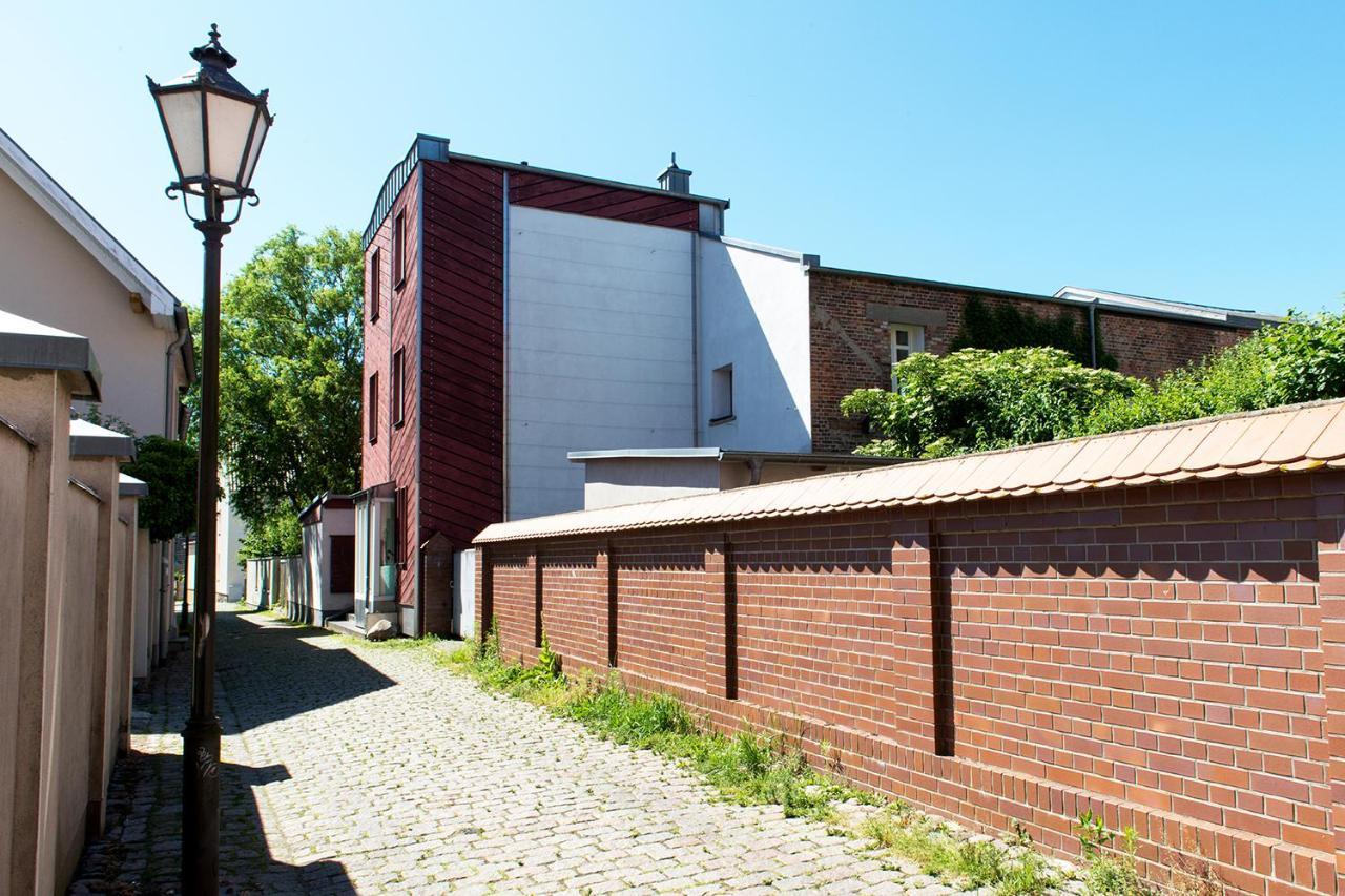 Das Alte Kino In Barth - Das Gartenhaus Bagian luar foto