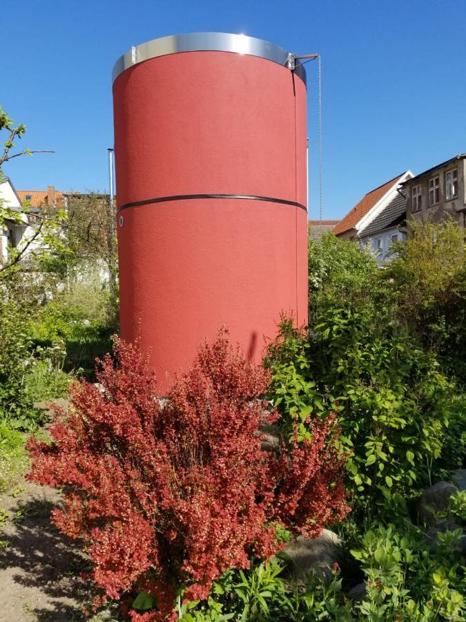 Das Alte Kino In Barth - Das Gartenhaus Bagian luar foto
