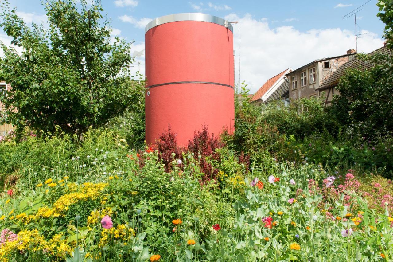 Das Alte Kino In Barth - Das Gartenhaus Bagian luar foto
