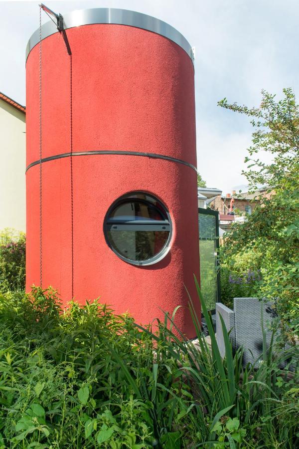 Das Alte Kino In Barth - Das Gartenhaus Bagian luar foto
