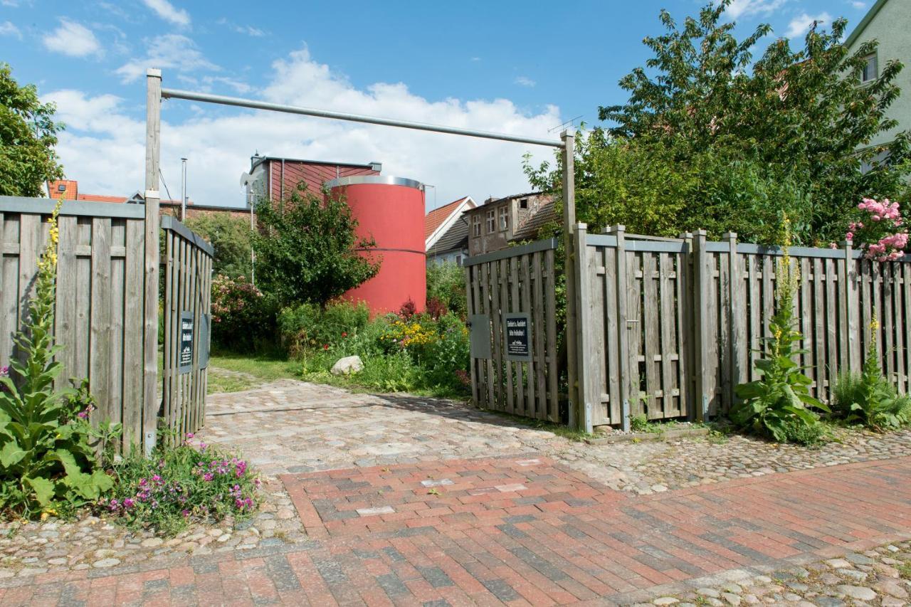 Das Alte Kino In Barth - Das Gartenhaus Bagian luar foto