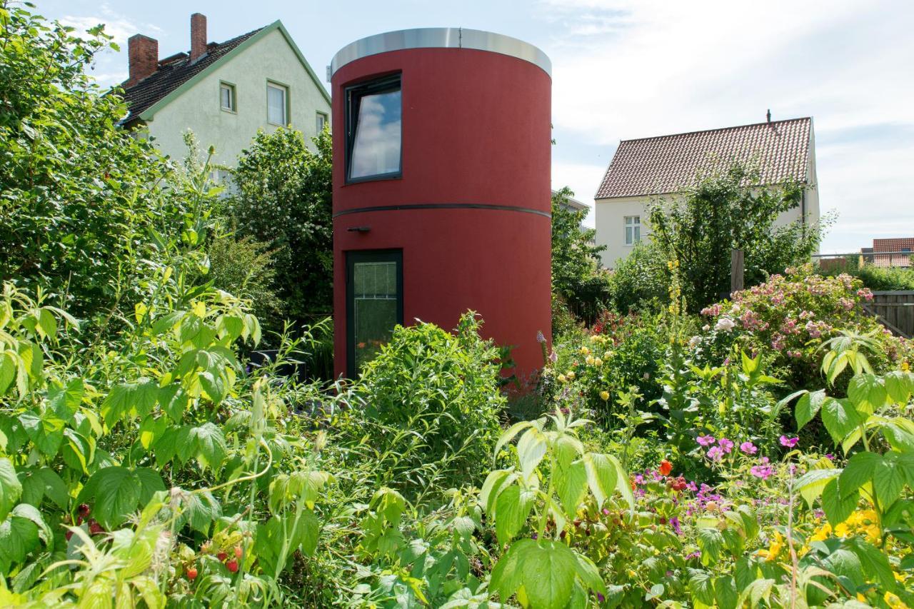 Das Alte Kino In Barth - Das Gartenhaus Bagian luar foto